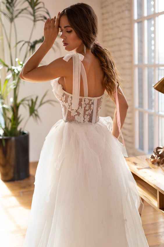 Alças com lacinhos para o teu vestido de noiva 👰🏽 - 2