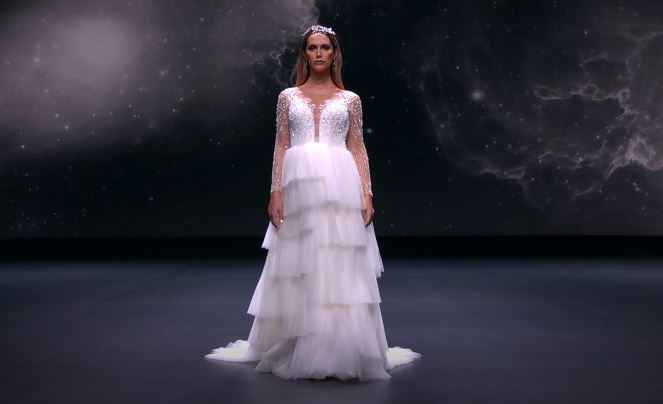 Nova coleção de Demetrios na passarela da Valmont Barcelona Bridal Fashion Week - 3