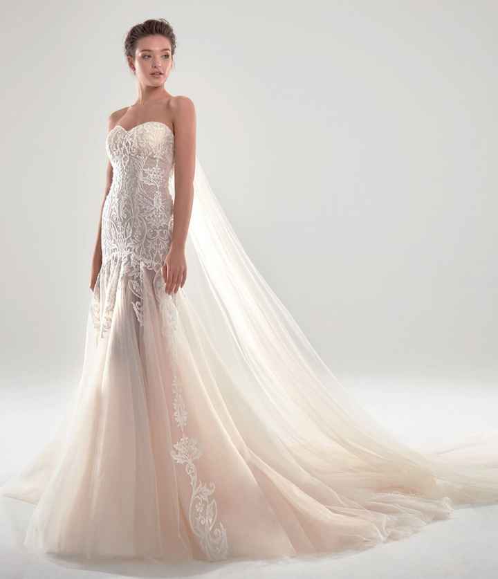 Vestidos de noiva rosa: as melhores inspirações 💗 - 4