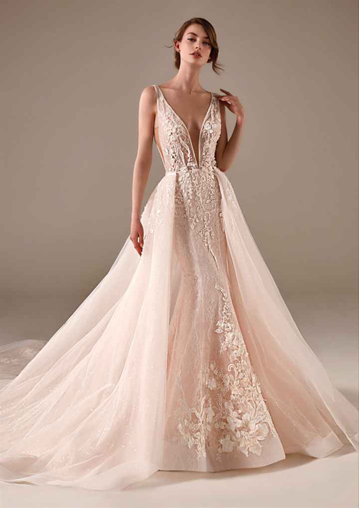 Vestidos de noiva rosa: as melhores inspirações 💗 - 9