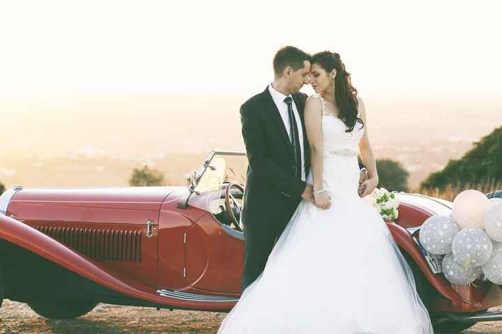 Hoje vou casar com este carro nupcial! - 1