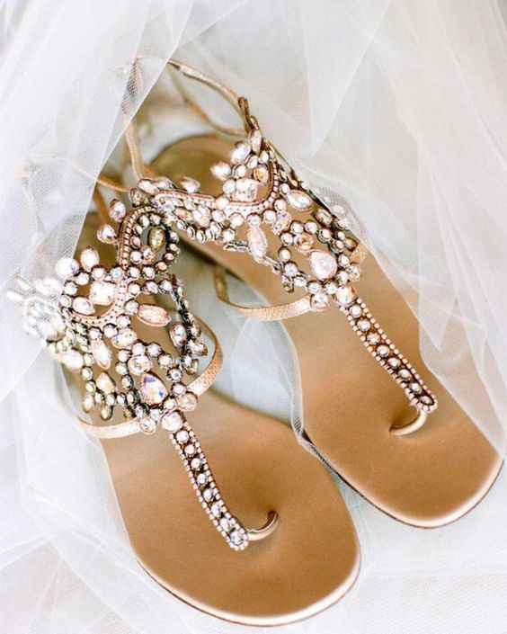 Inspirações de sandálias de noiva 👠👰 - 5