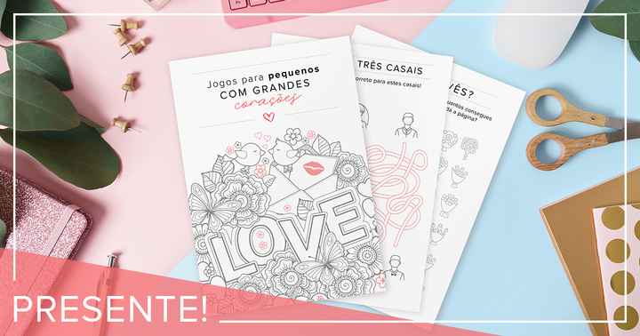 Ganha o livro de atividades para as crianças do teu casamento aqui! 👇🎁 - 1