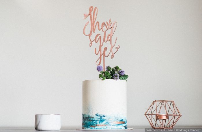 Dúvidas sobre o tema de casamento: O cake topper 2