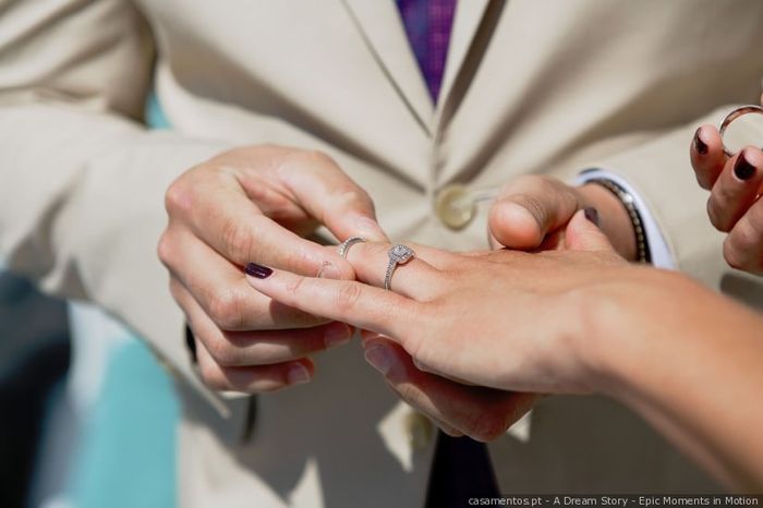 O tamanho do anel de noivado: acertou à primeira? 💍 1