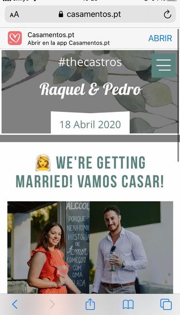 na versão mobile