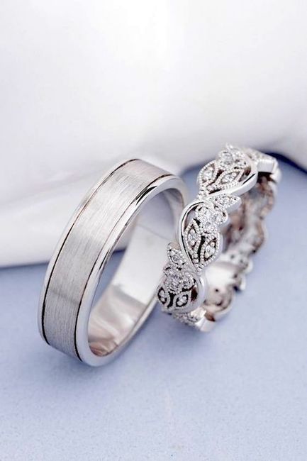 Inspirações de alianças lindas e originais.. gostas de alguma?💍 2