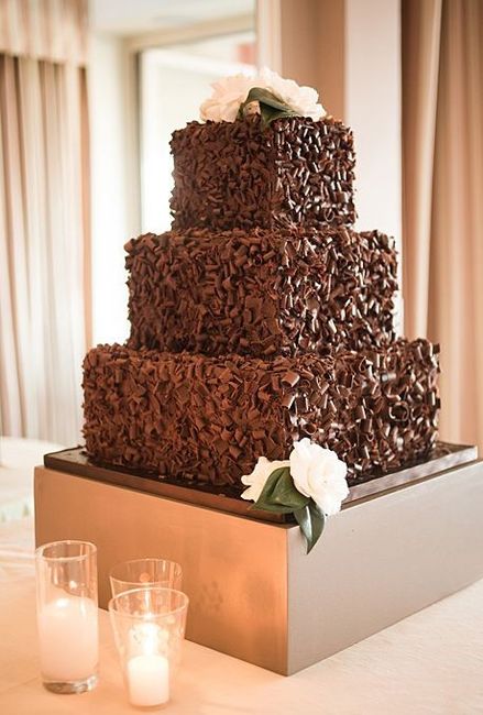 Bolo de chocolate no teu casamento? 🍩 3