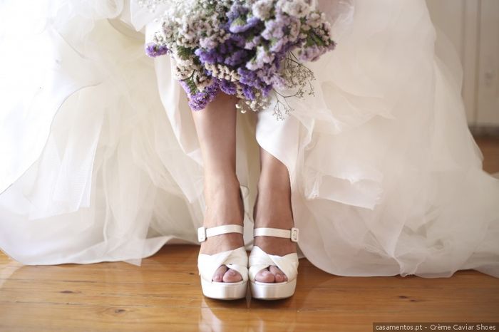 Os teus sapatos de noiva ideal: quais são? 1