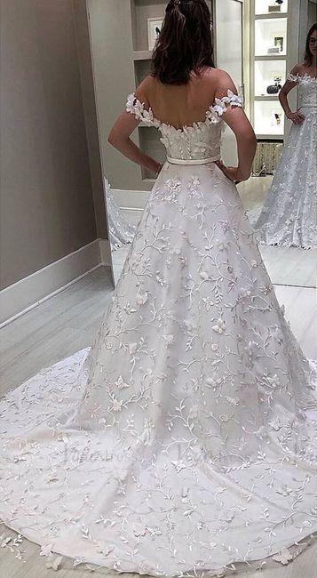 Vestido de noiva com flores: Qual escolhes? 4