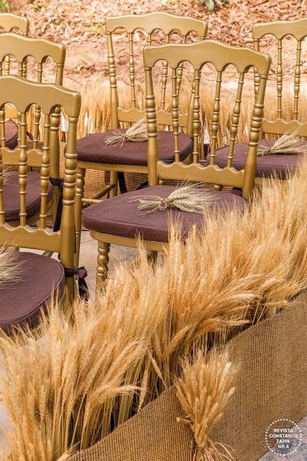 As cadeiras da cerimónia de casamento: Qual escolhes? 1