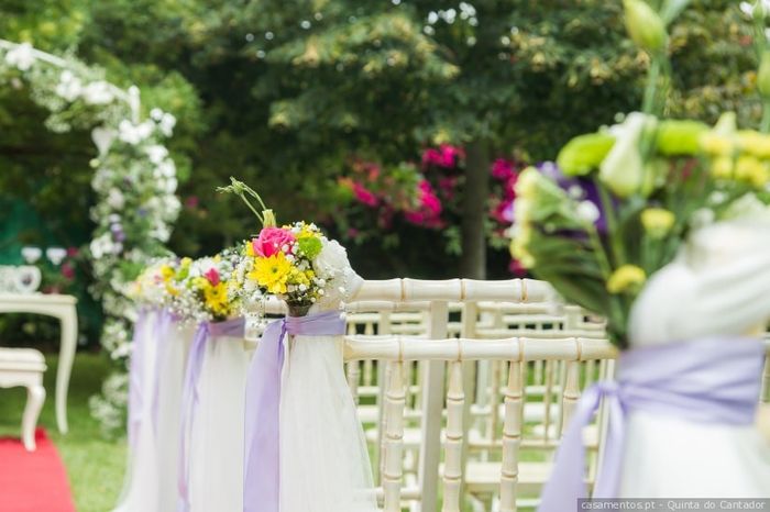 As cadeiras da cerimónia de casamento: Qual escolhes? 2