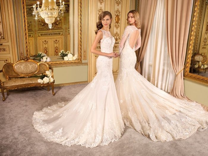 Como escolher a cauda do vestido de noiva? 1