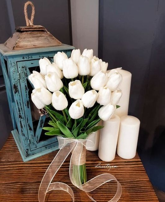 Bouquets completamente brancos, escolhe o teu 💐 3