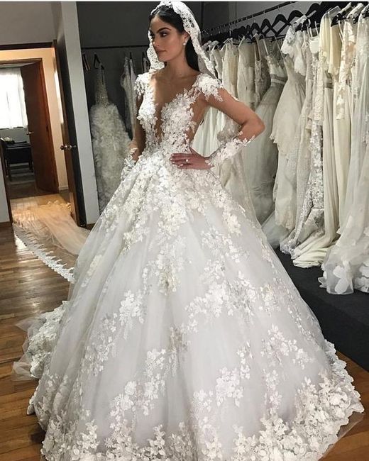 5 estilos de mangas de vestidos de noiva 👰🏽 4