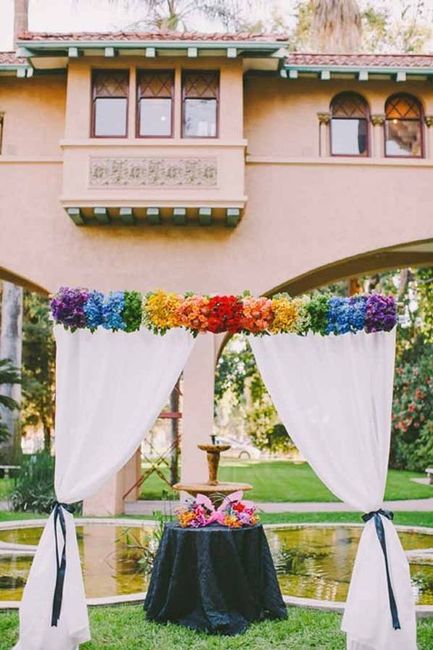 Ideias e inspirações para casamentos LGBT 💖🧡💛💚💙💜 9