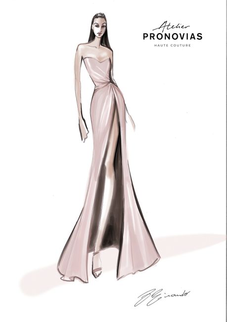 O vestido que a Pronovias desenhou para Georgina Rodriguez 😍 1