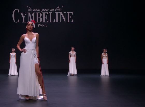 Confere a linda coleção de Cymbeline para a Valmont Barcelona Bridal Fashion Week 1