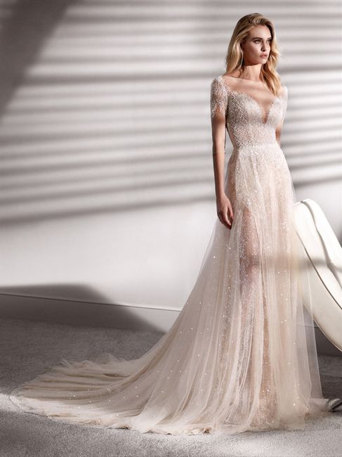 Vestidos de noiva rosa: as melhores inspirações 💗 - 7