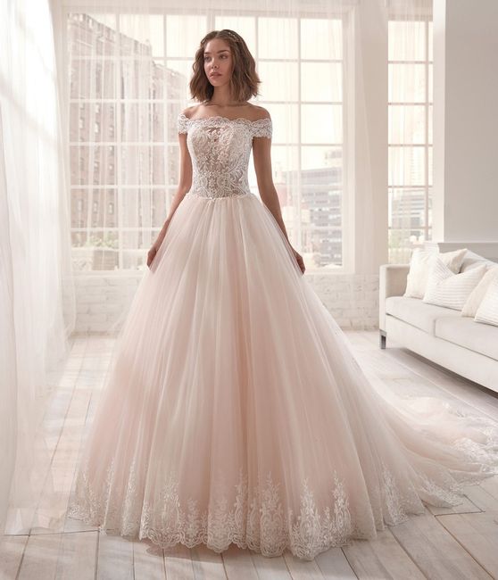 Vestidos de noiva rosa: as melhores inspirações 💗 - 8