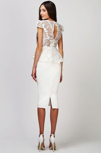 Vestidos midi de noivas, o que achas desta tendência? 👰🏽 - 3