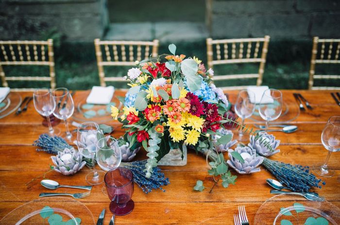 5 tendências para mesas de casamento: qual escolhes? 💗 2