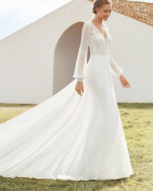 Mangas em balão para o teu look nupcial #tendências2021 6