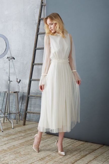 Vestidos midi para noivas: BIG YES OU BIG NO? 4