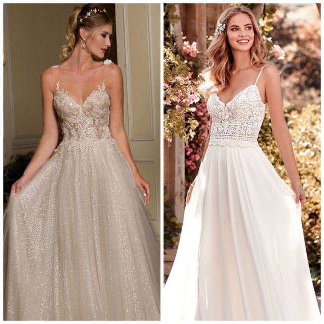 O vestido de noiva: com ou sem brilho? 1