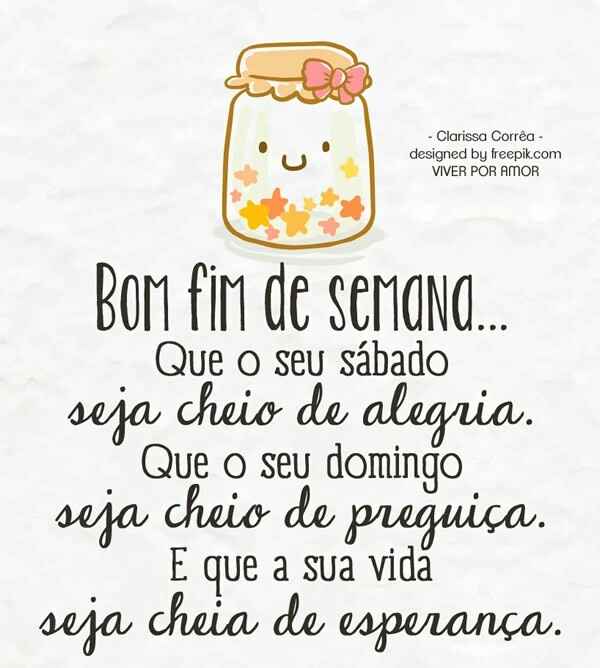Fim de semana!! - 1