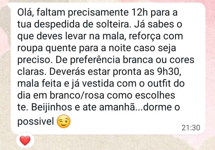 a 12 horas da Despedida de Solteira!! - 1