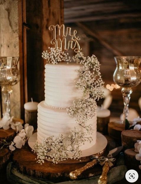 Inspirações Bolo de Casamento 4