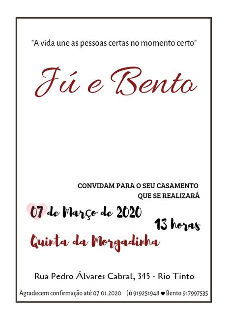 convite simples versão 1