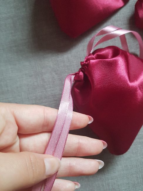 Manualidades: saquinhos lembrança Damas de Honor - 3