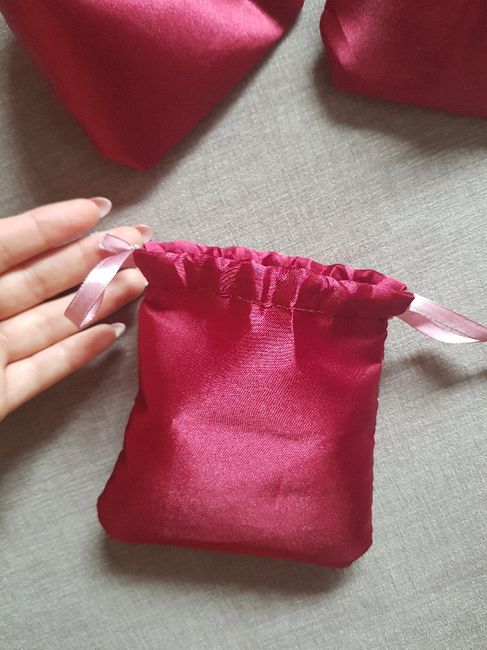 Manualidades: saquinhos lembrança Damas de Honor - 4