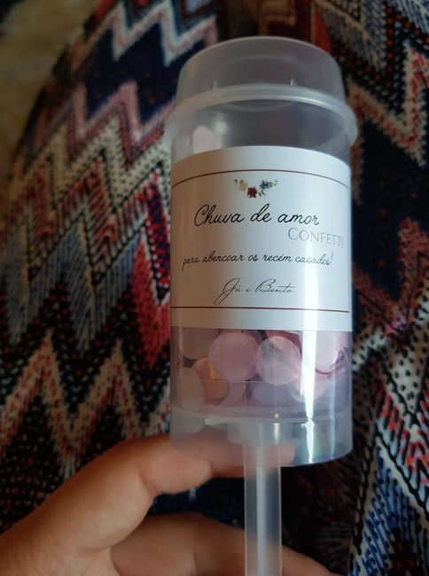 PushPop de Confettis (tudo feito por nós!)