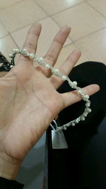 Colar brincos tiara - 1