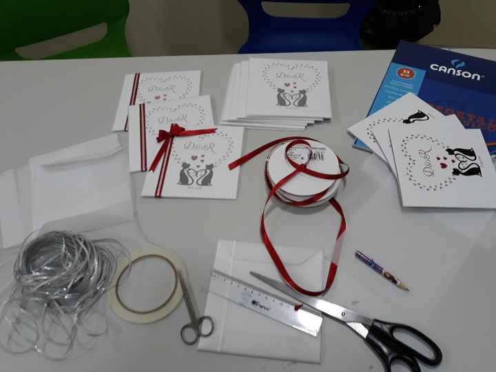 Finalmente... convites: check! 😊🎉 - 1