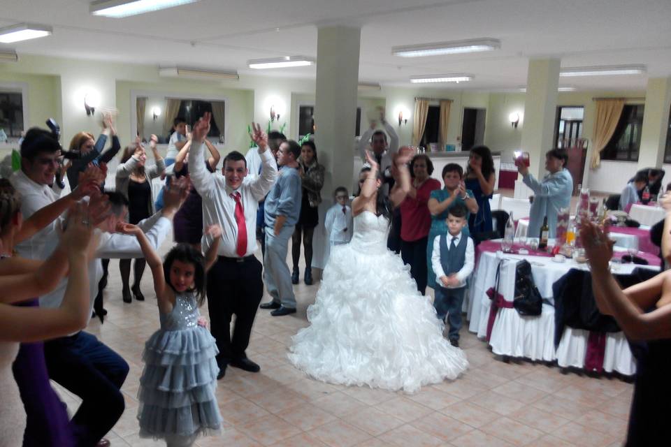 Animação de casamento