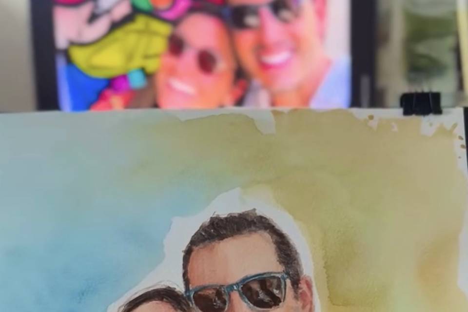 Pintura ao Vivo