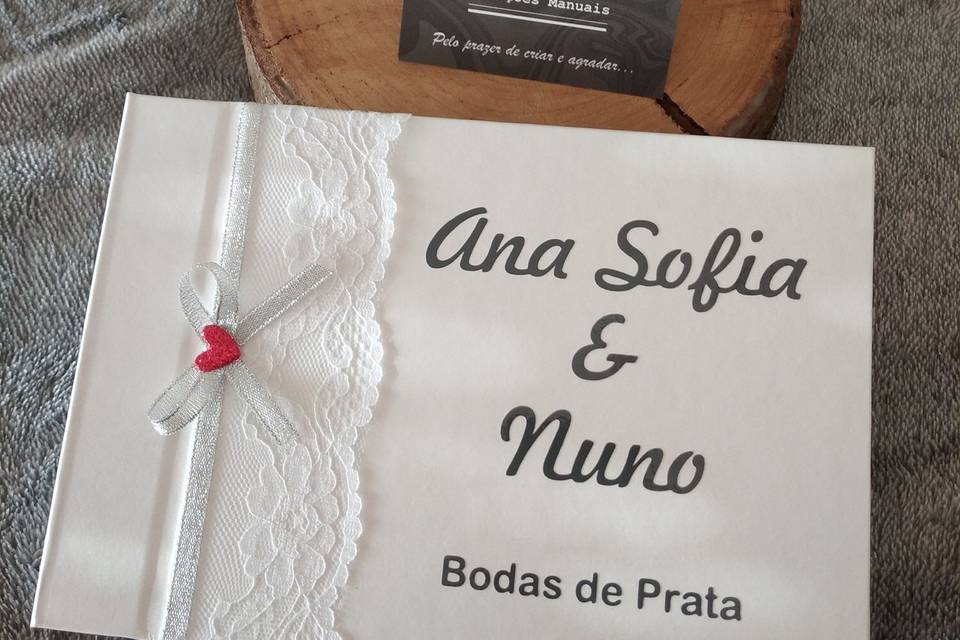 Livro honra: bodas AS&N