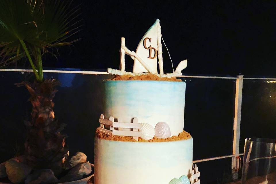 50 Anos Casados - Grãos de Açúcar - Bolos decorados - Cake Design