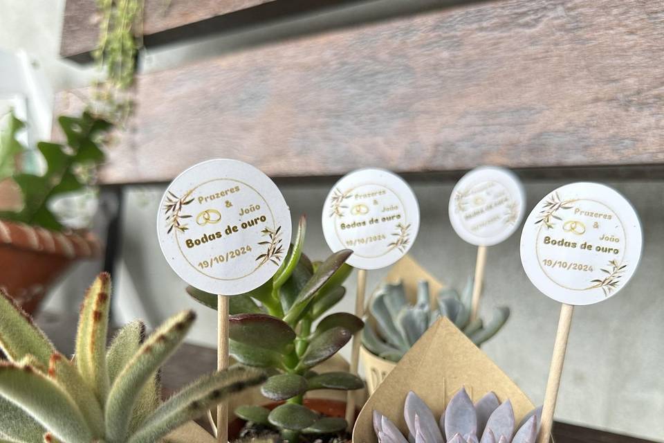 Lembrança de Bodas de Ouro