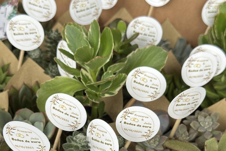 Lembrança de Bodas de Ouro