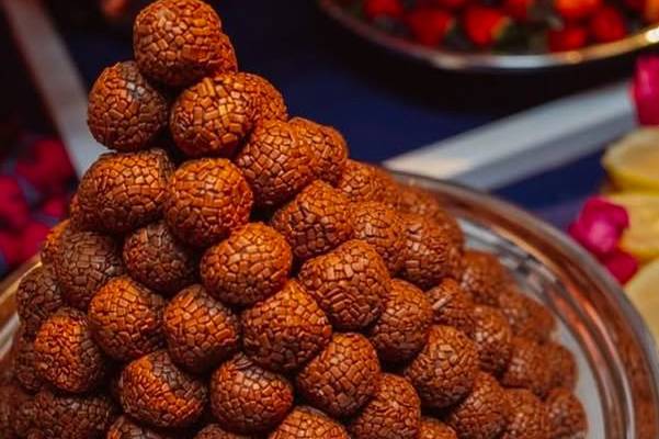 Mesa de brigadeiros