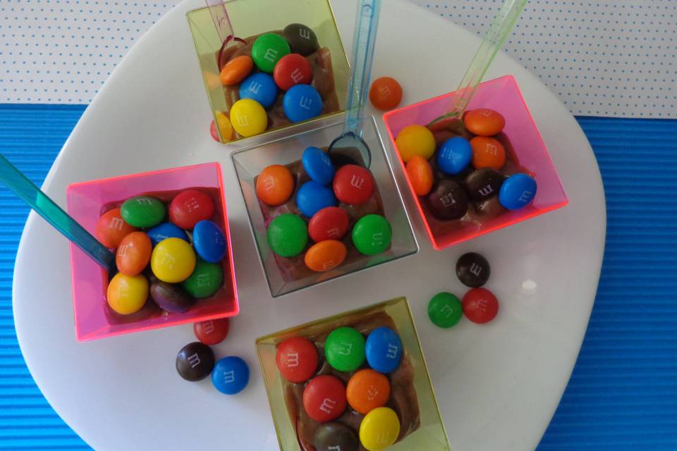 Brigadeiro m&ms