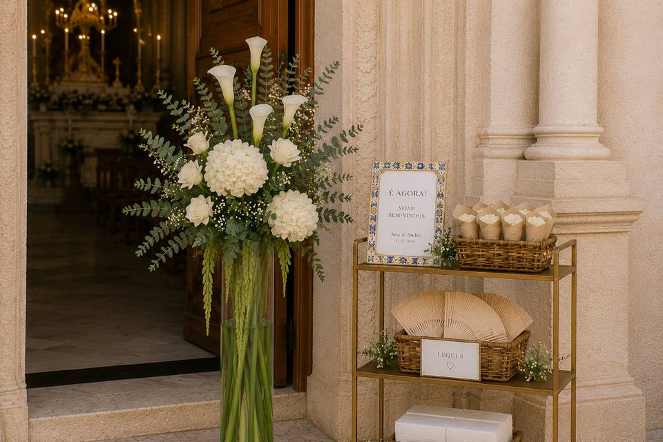 Entrada da Igreja