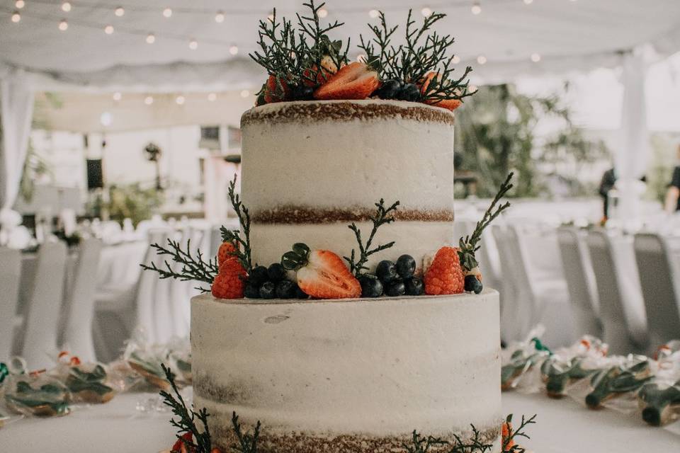 Naked cake