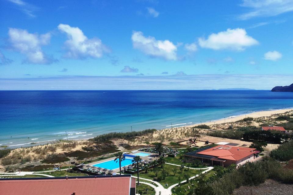 Vista para porto santo