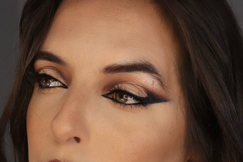Makeup e penteado evento